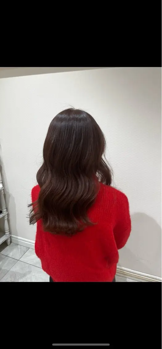 カラー ブラウンカラー ナチュラルブラウン 本間 幸恵のヘアスタイル