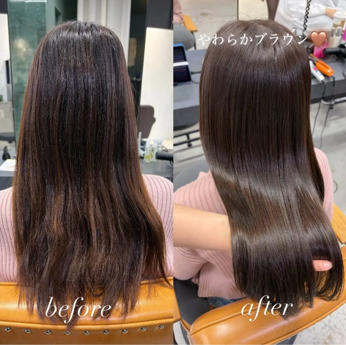 ロング カラー ブラウンカラー ヘアカラー ここね/透明感 カラー/ナチュラルのヘアスタイル