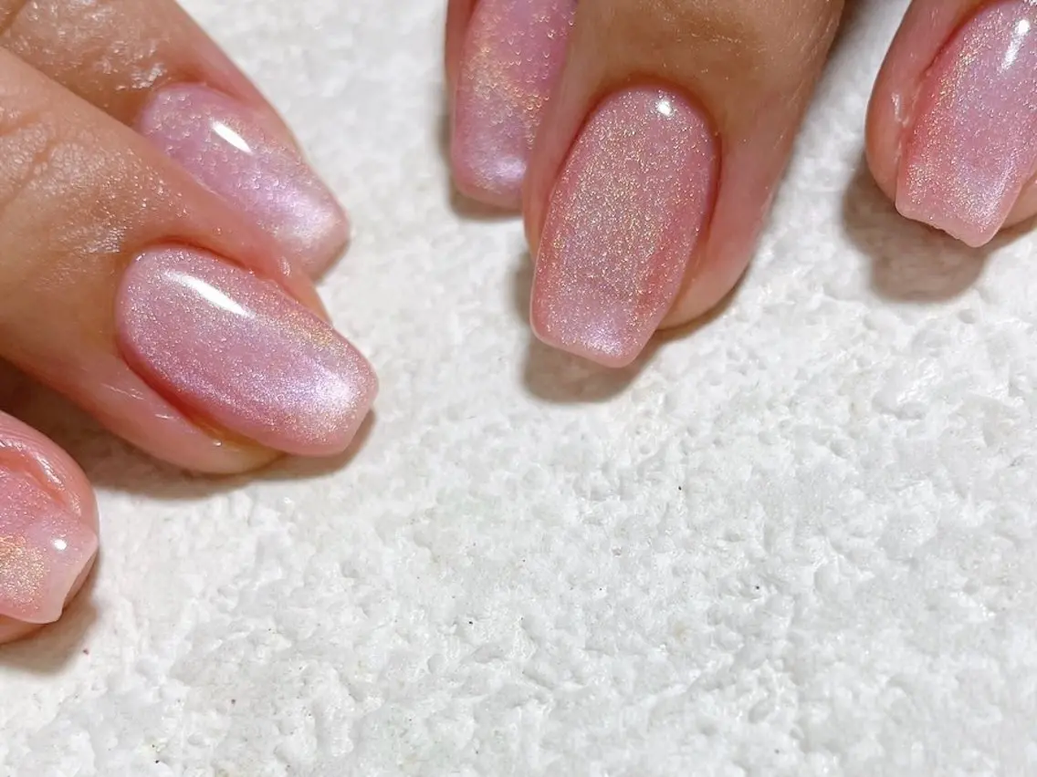 オフなしマグネットワンカラー💅🏻の写真