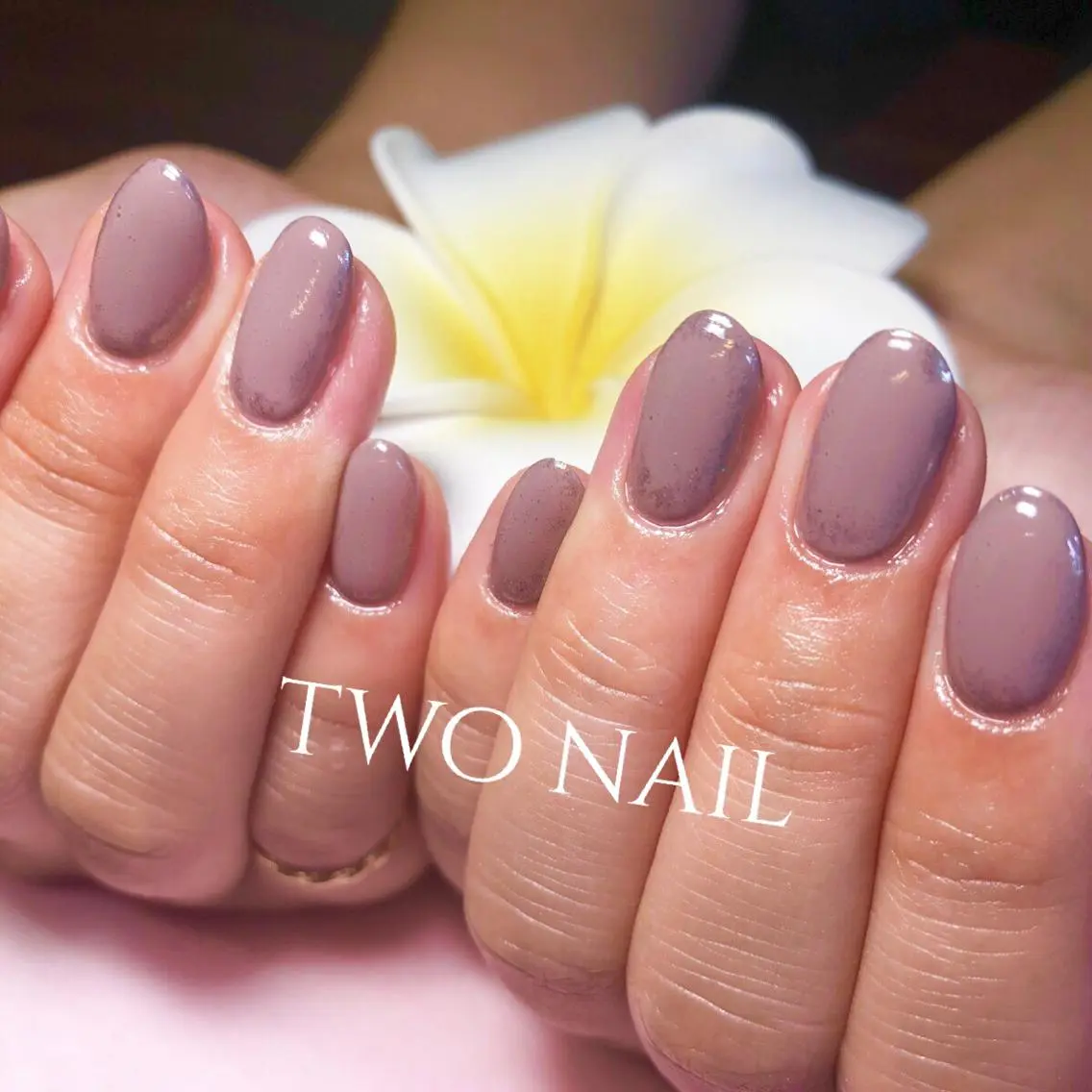ネイル ミラーネイル ワンカラーネイル two nailのネイルデザイン