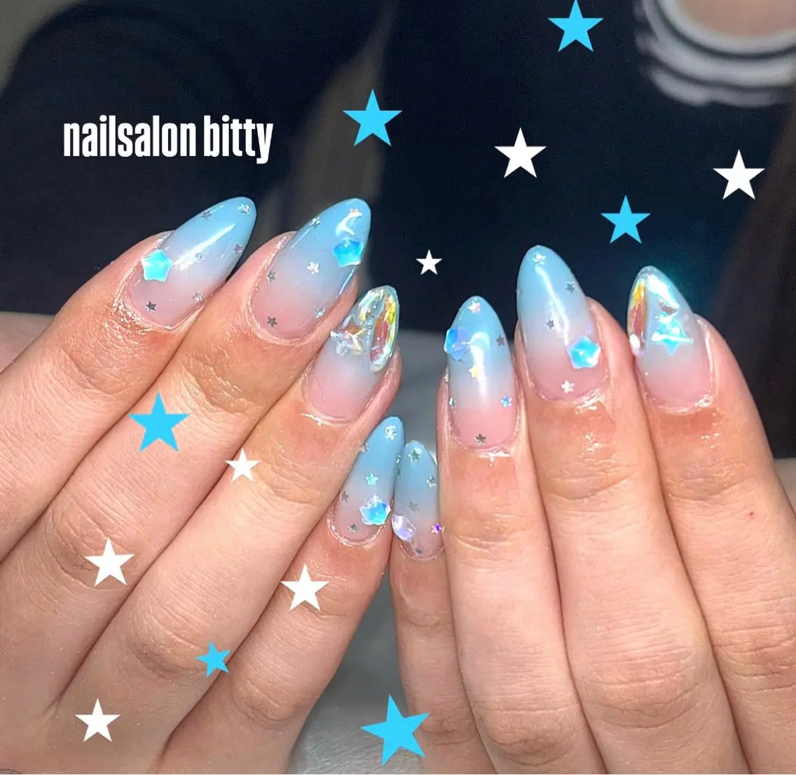 ネイル ハンドネイル Bitty💟 Marinのネイルデザイン