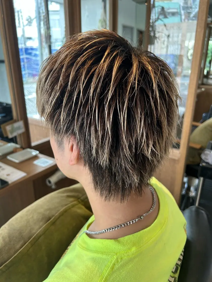 メンズ FERIAあべの店 瀧本岬のヘアスタイル