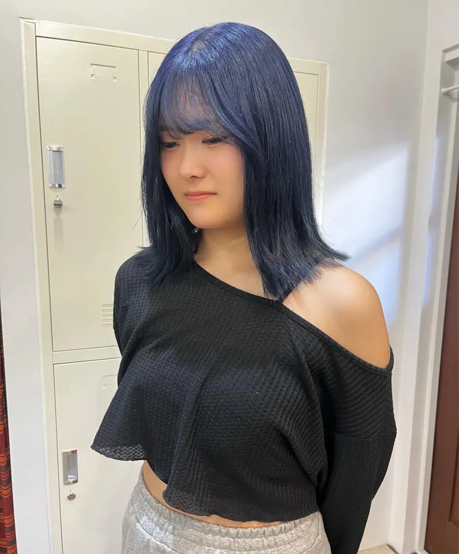 ミディアム カラー ヘアカラー Sanaダブルカラー ✨️パルコ徒歩1分のヘアスタイル