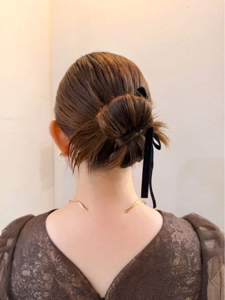 ヘアアレンジ ヘアセット hair make もりした ゆうのヘアスタイル