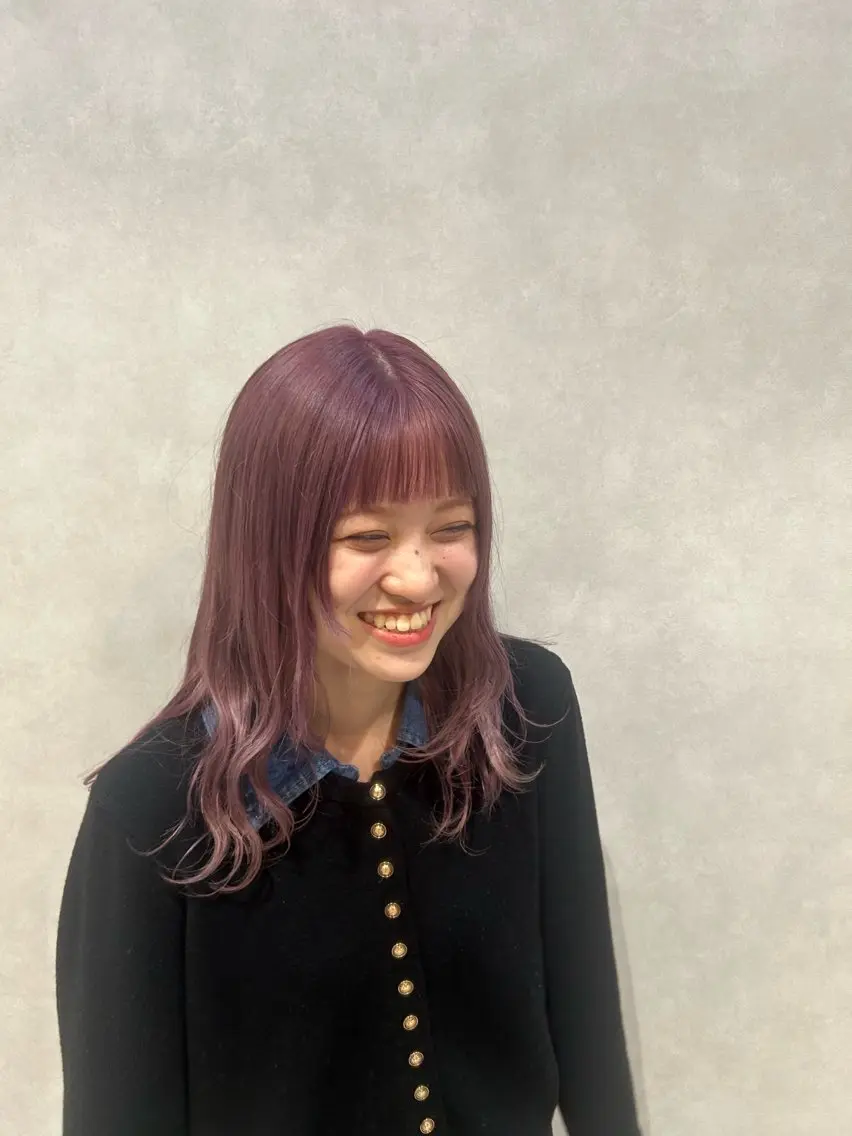 セミロング 酒井 日向大のヘアスタイル