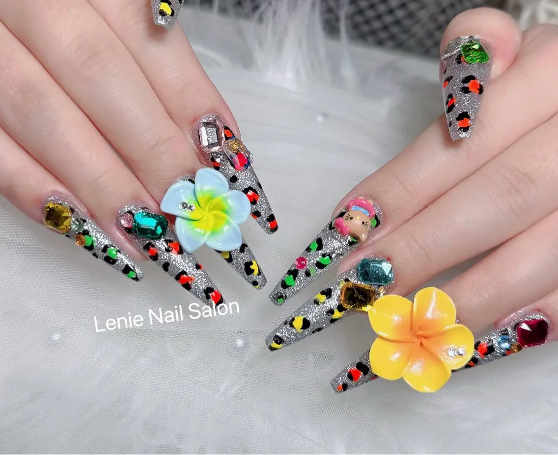 ネイル アートネイル 韓国ネイル 持ち込み ワンホンネイル ハンドネイル Lenie Nail Salonのネイルデザイン