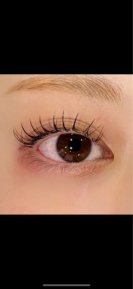 マツエク・マツパ 束感まつ毛 一重×まつ毛パーマ マツエク Plaisir イズミカワのマツエク・マツパデザイン