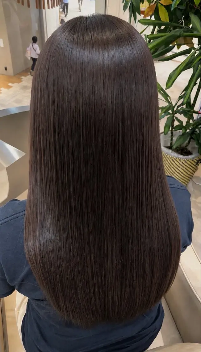 ロング 同前 碧のヘアスタイル