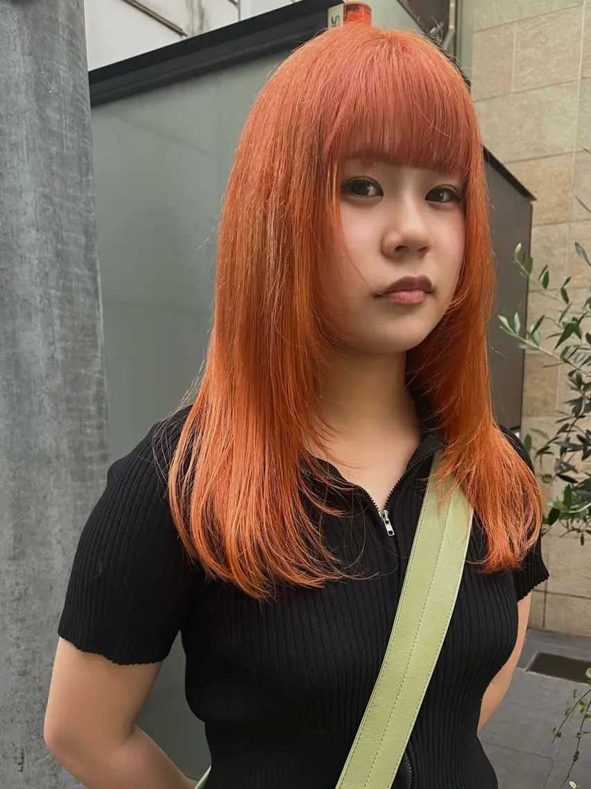 ミディアム カラー JUURI- Shionのヘアスタイル