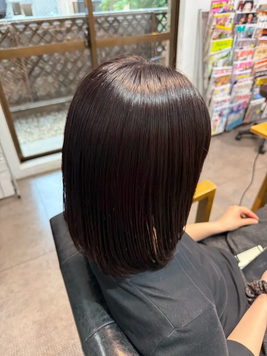 ミディアム カラーモデル募集中 陽奈のヘアスタイル