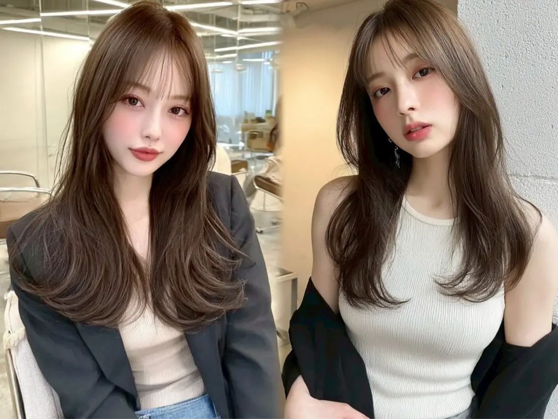 ロング 髪質改善透明感カラー 🩵🫧Hanakaのヘアスタイル