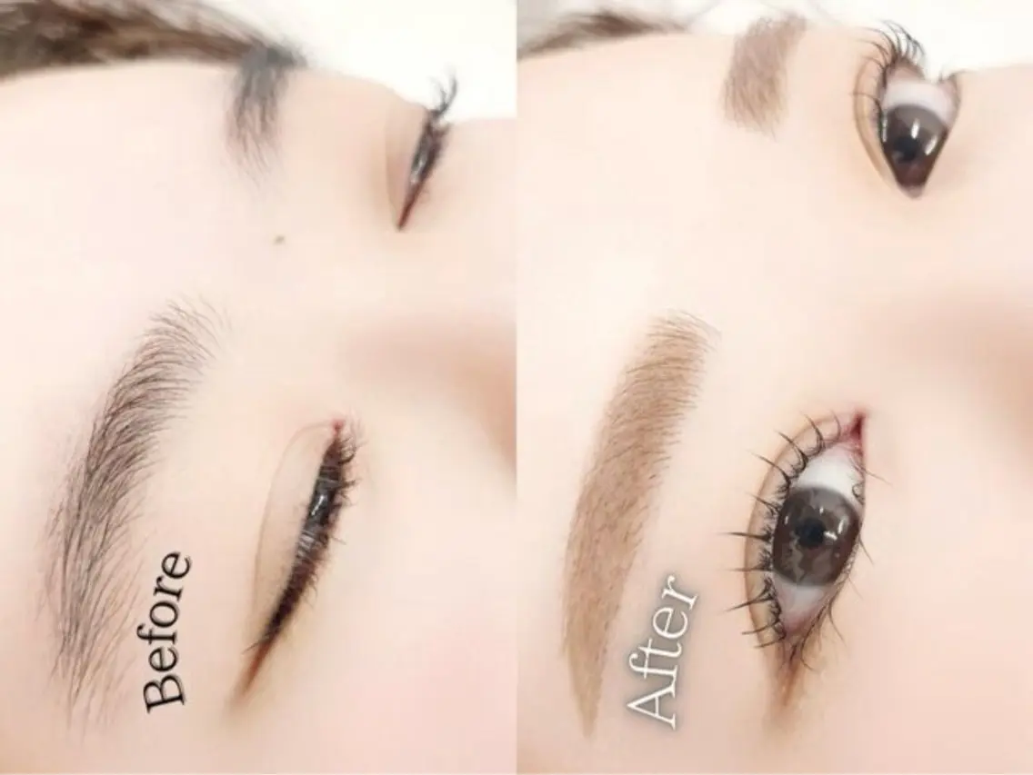🎀【モデル価格】🎀アイブロウ ワックス脱毛✨の写真