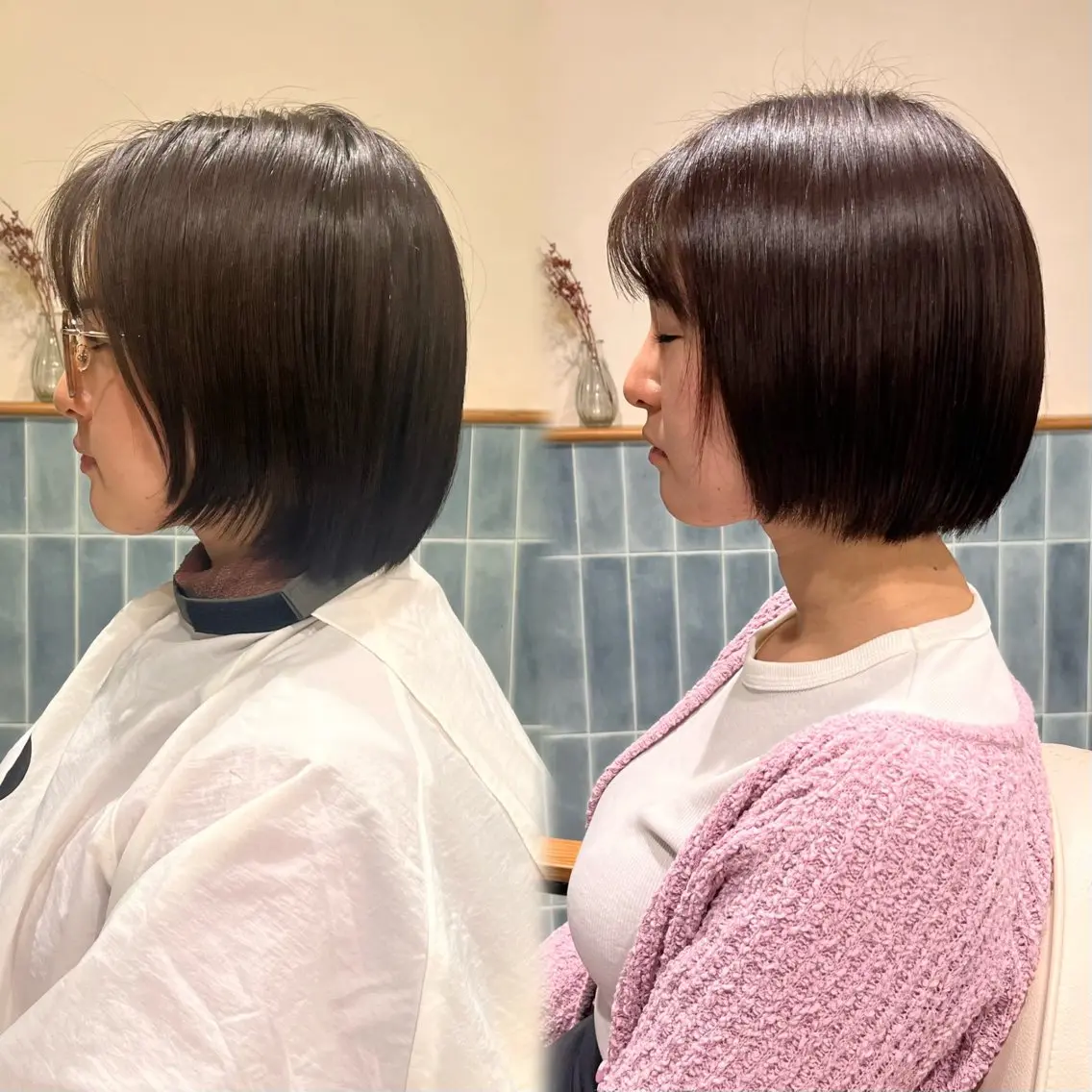 ショート カラーモデル募集中 ‎🤍AMANE🤍のヘアスタイル