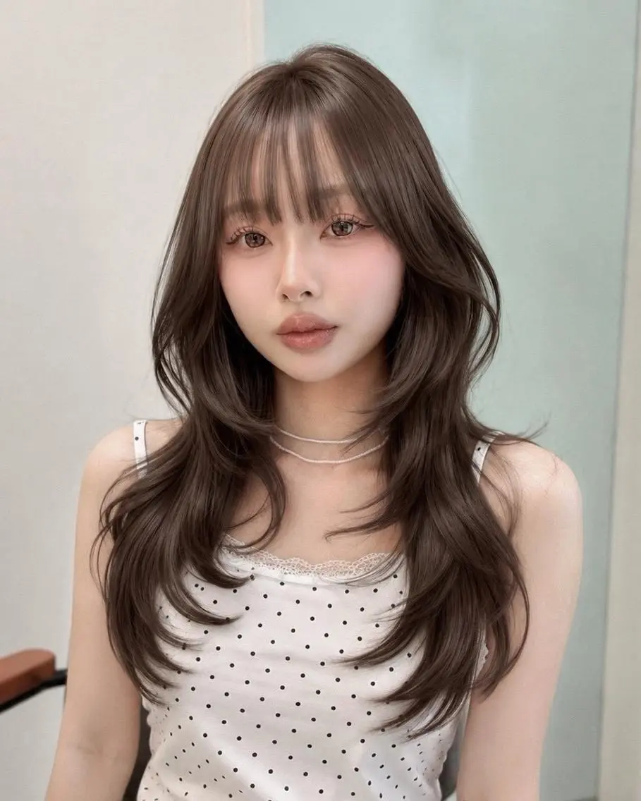 🪞🫧韓国風レイヤーカット＋オリジナルトリートメント＋炭酸スパ🪞🫧の写真