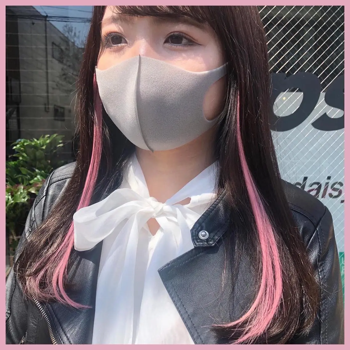 ロング カラー パーマ ヘアアレンジ 編み込みエクステ シールエクステ イヤリングカラー インナーカラー エクステ カット エクステ ヘアセット 八巻 晴香のヘアスタイル