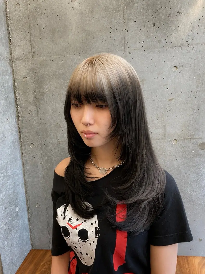 ロング カラー 🌈艶ハイトーン特化 🌈NOZOMUのヘアスタイル