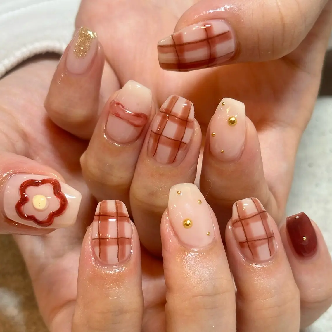 ネイル ひらい さなのネイルデザイン