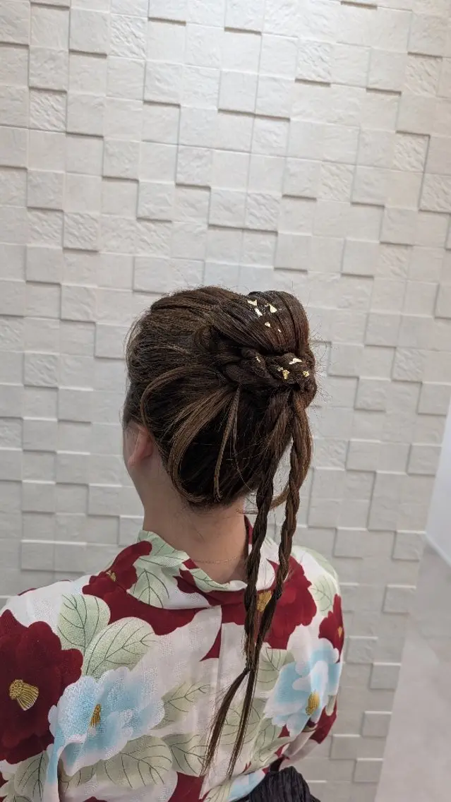 ヘアアレンジ 上田 麗菜のヘアスタイル