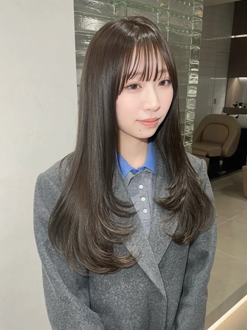 ロング カラー ヘアアレンジ カット ヘアカラー トリートメント ヘアセット 憧れの艶ハイトーンへ 🌙サイダサキのヘアスタイル