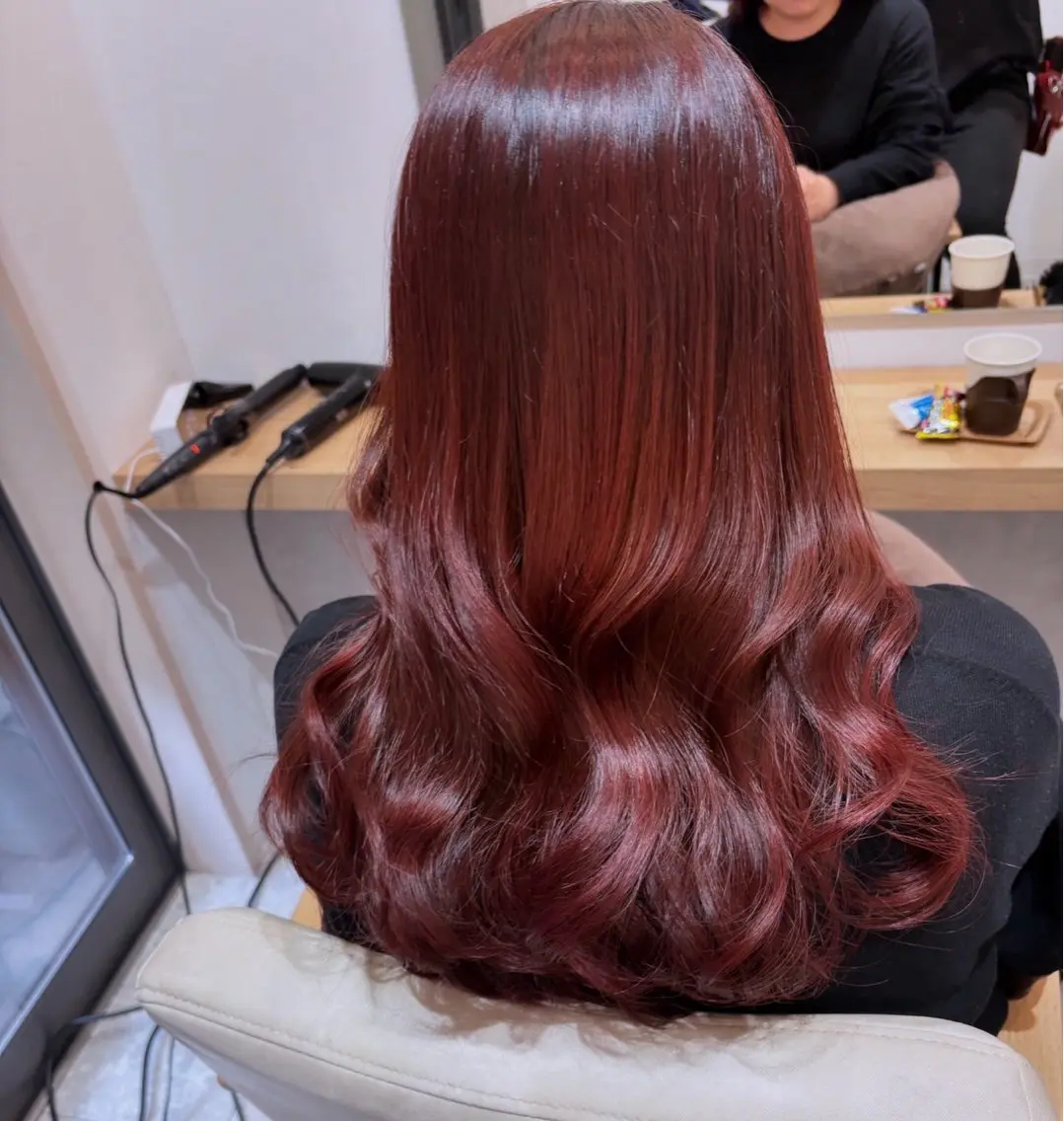 カラー トリートメント ヘッドスパ おうた /髪質改善特化のヘアスタイル