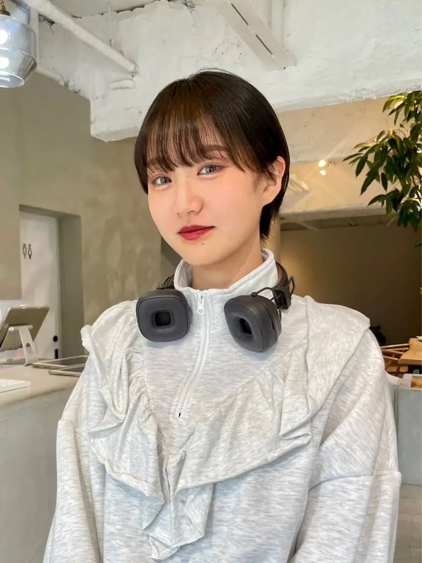ショート 中村 玲音のヘアスタイル