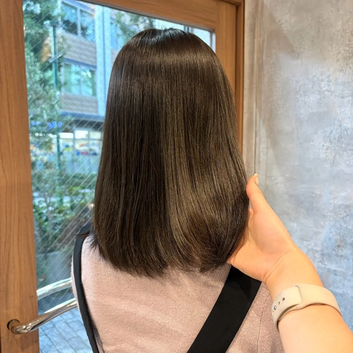 セミロング カラー 透明感カラー ヘアカラー しょう / 透明感カラー🍃のヘアスタイル