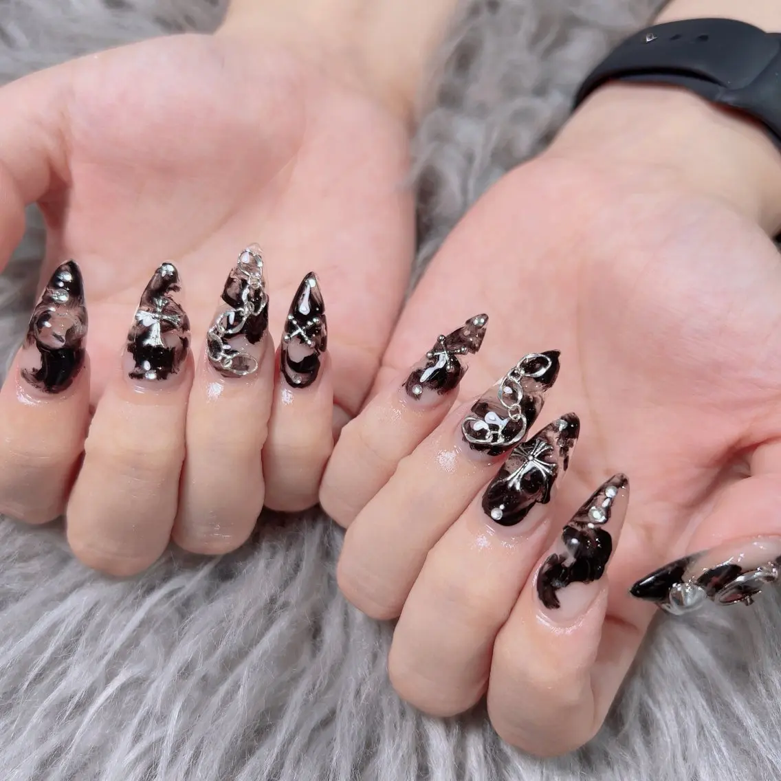 ネイル スカルプネイル u.Neek minaのネイルデザイン