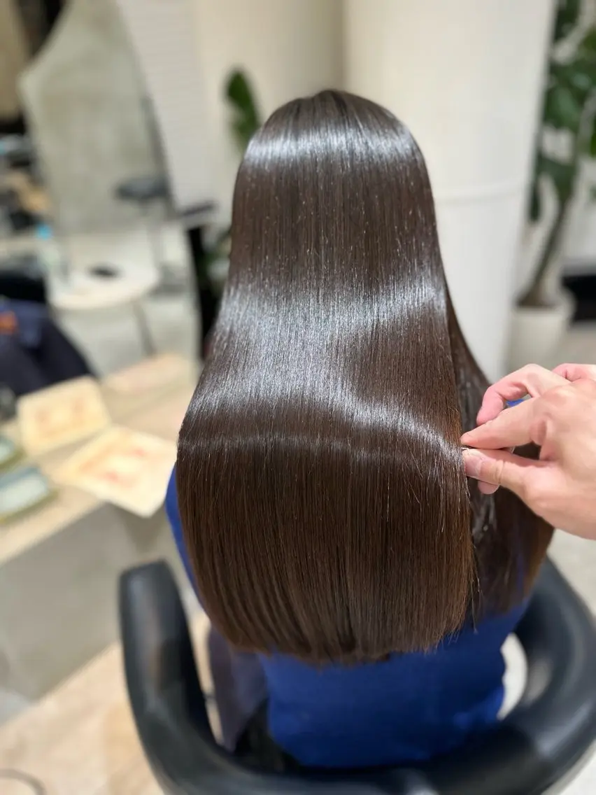 ロング トリートメント 🧸艶髪🫧🎀 岡由紀乃のヘアスタイル
