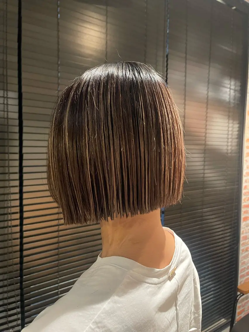 ミディアム カット rin 🖤〈大宮〉のヘアスタイル