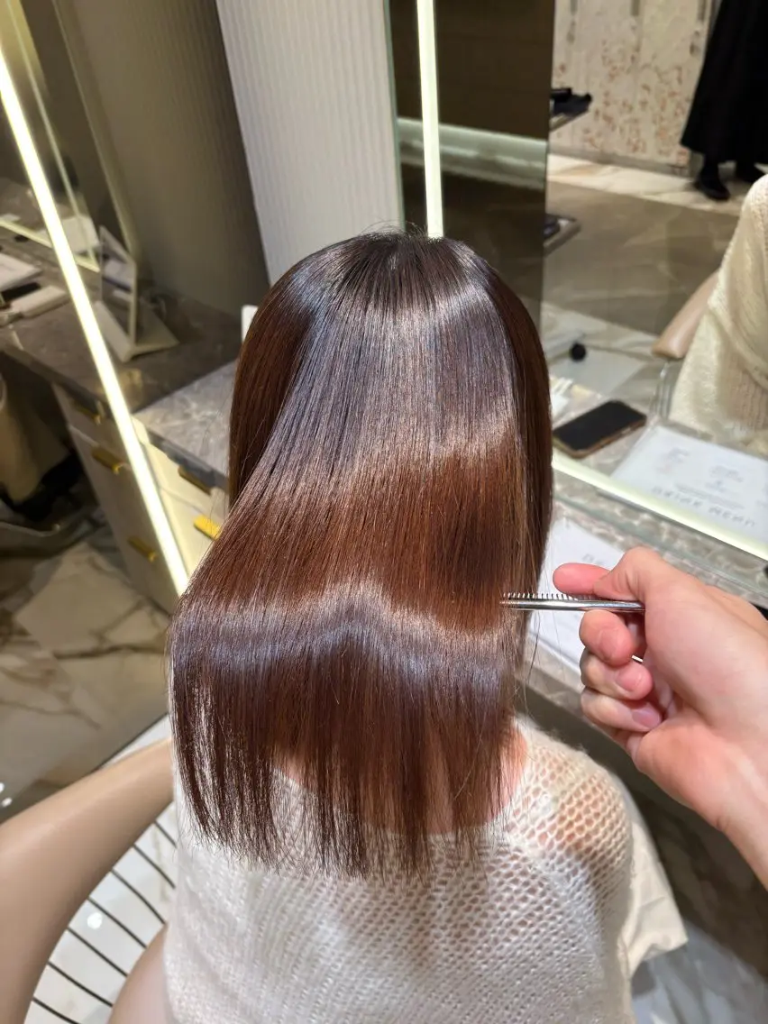 ショート トリートメント ストレートの貴公子 👑yuma👑のヘアスタイル