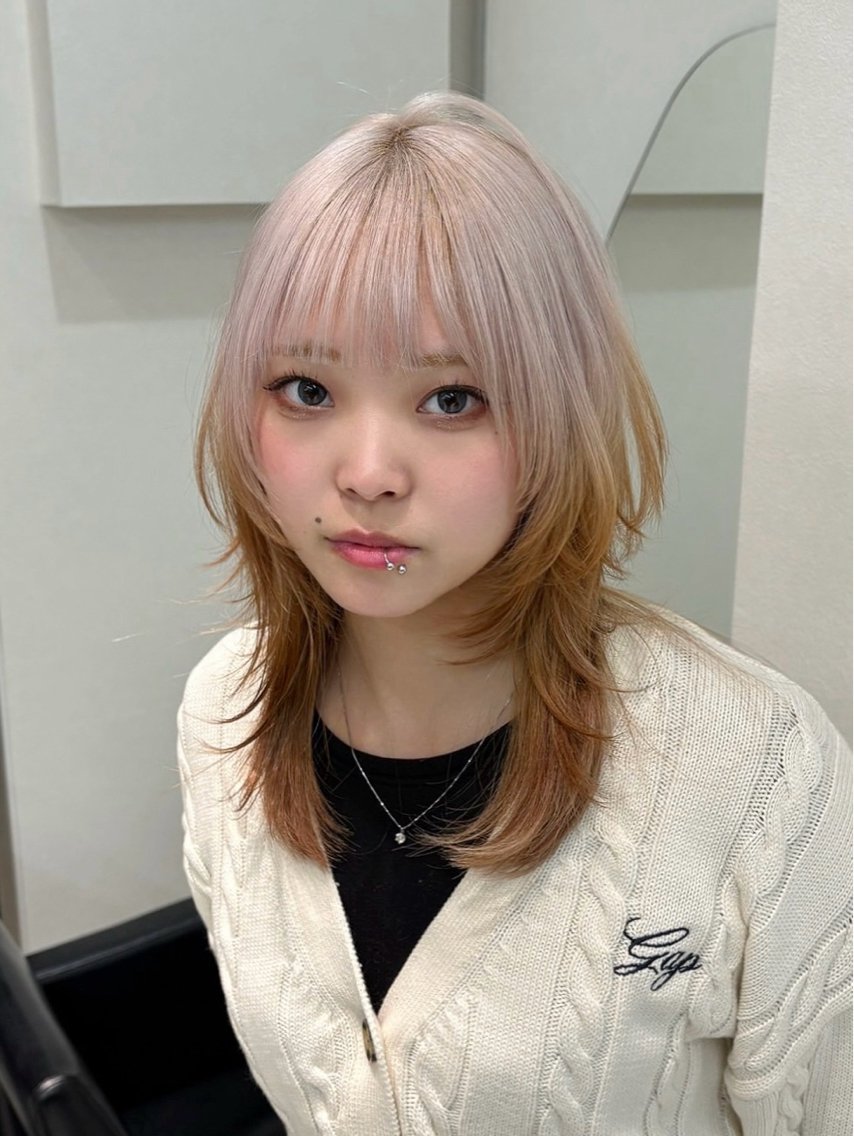セミロング レイヤーカット TENSHOのヘアスタイル