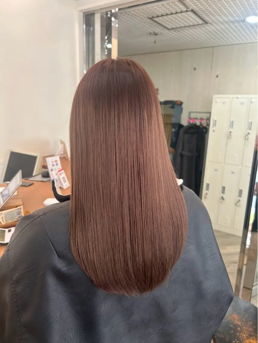 カラー ヘアカラー 遠藤 瑠夢佳のヘアスタイル