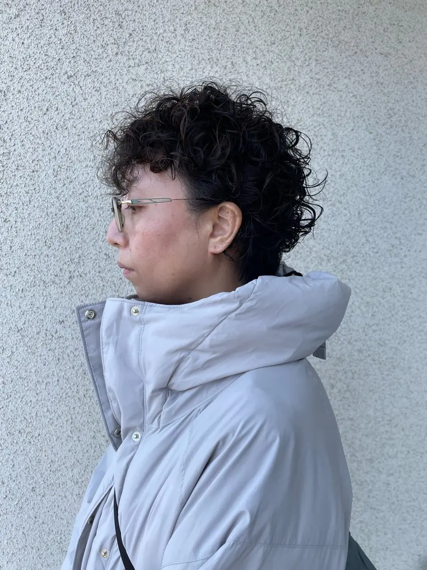 ショート パーマ カット トリートメント 藤村 翔充のヘアスタイル
