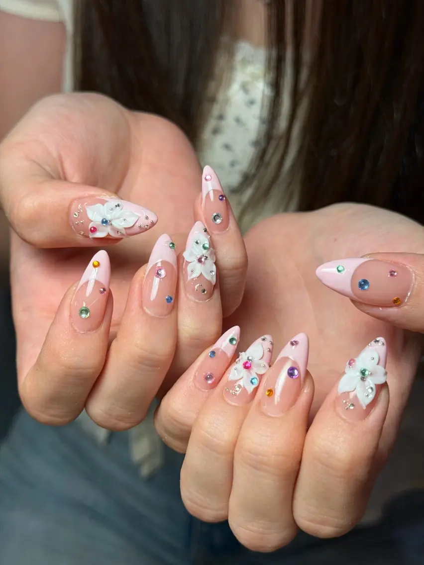 ネイル 韓国ネイル シンプルネイル ワンホンネイル ハンドネイル CoMo Nailのネイルデザイン
