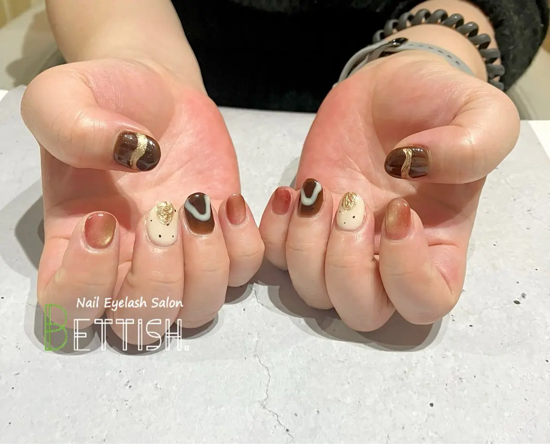ネイル ハンドネイル BETTISH. KUMIKO☺︎︎のネイルデザイン