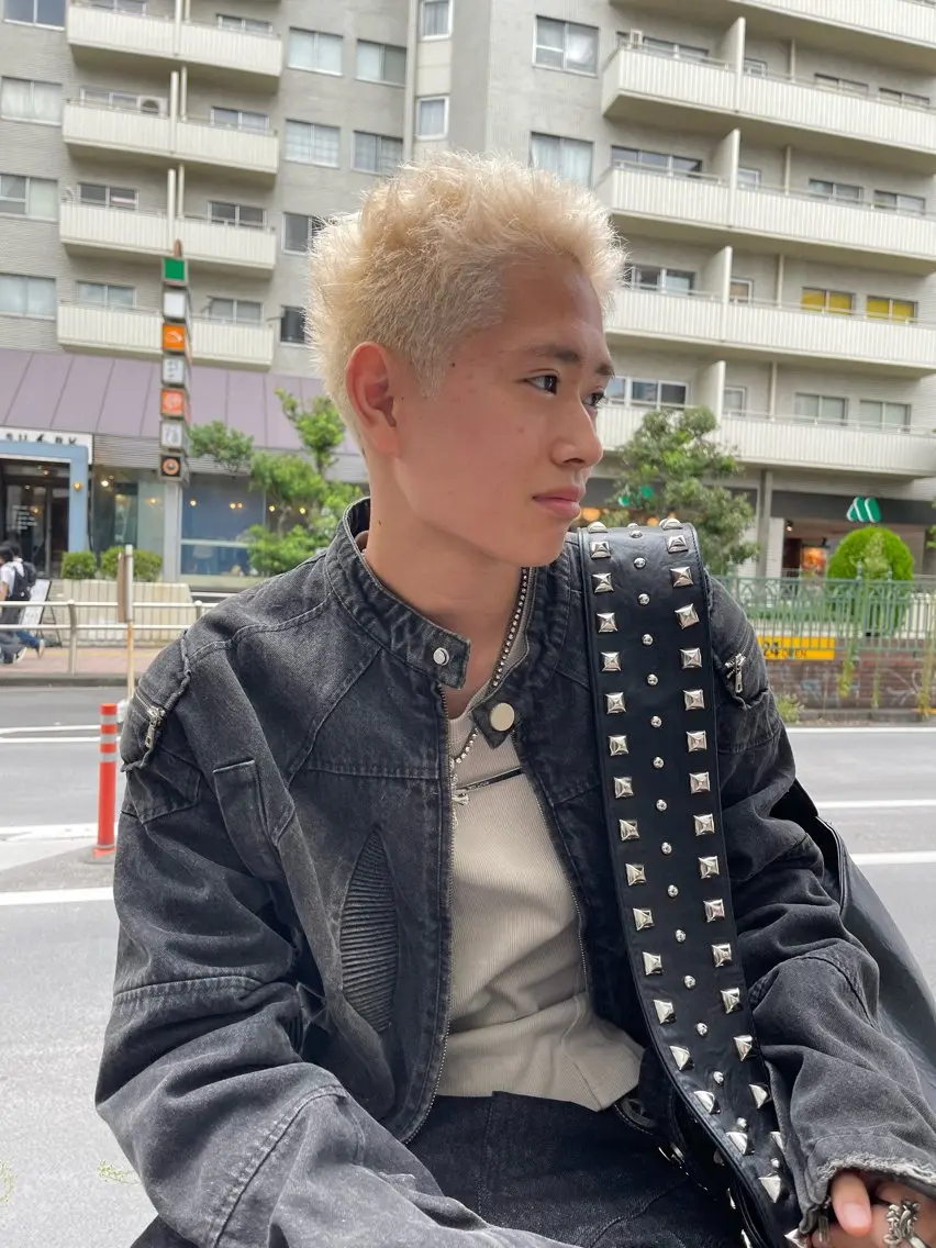 メンズ メンズカット パーマ[佐橋]のヘアスタイル
