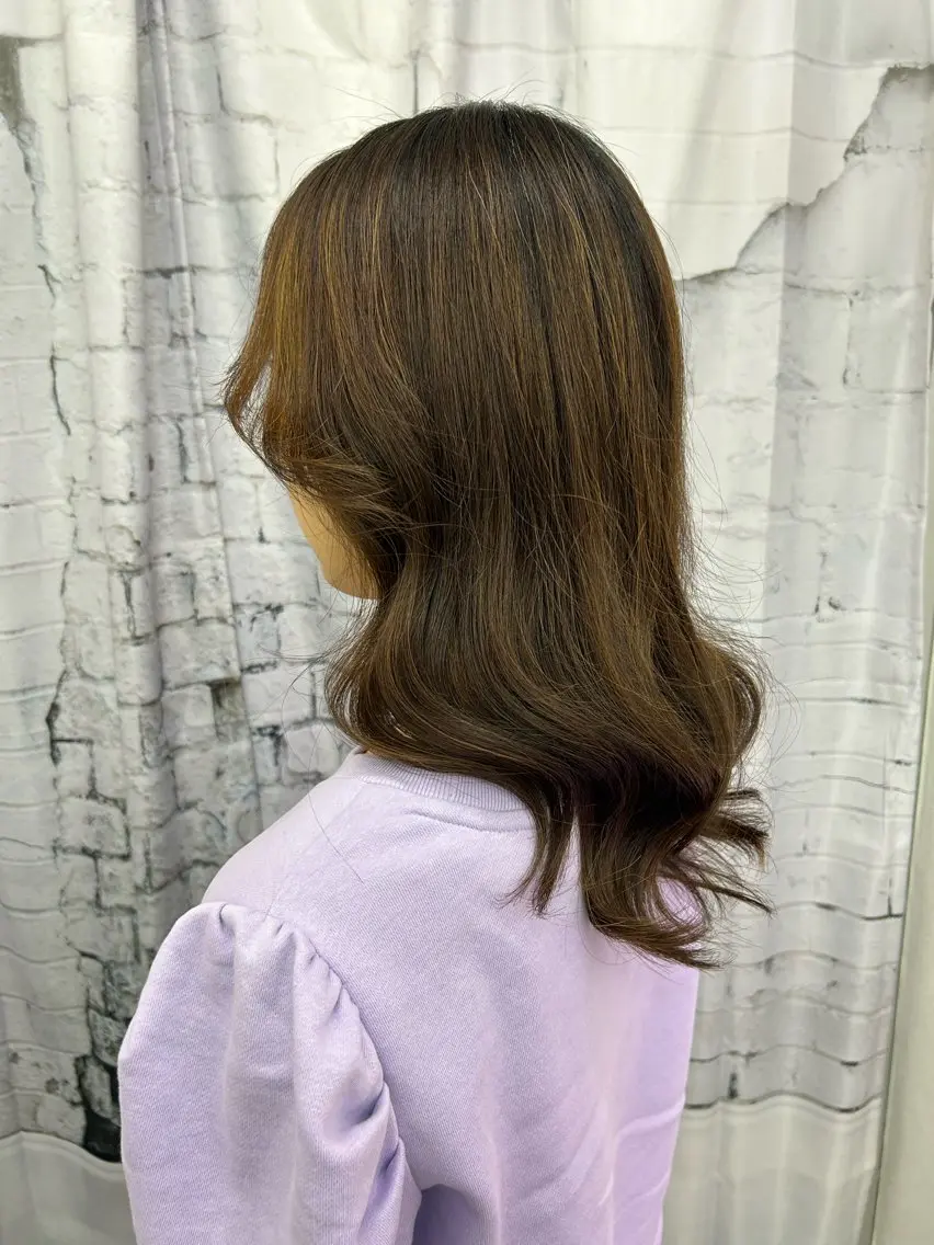 ミディアム カット HORI 　tのヘアスタイル