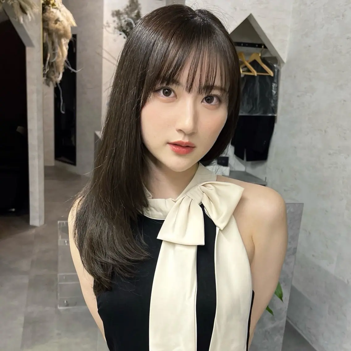 ロング カット ヘッドスパ 髪質改善/エクステ/ レイヤーカットLayのヘアスタイル