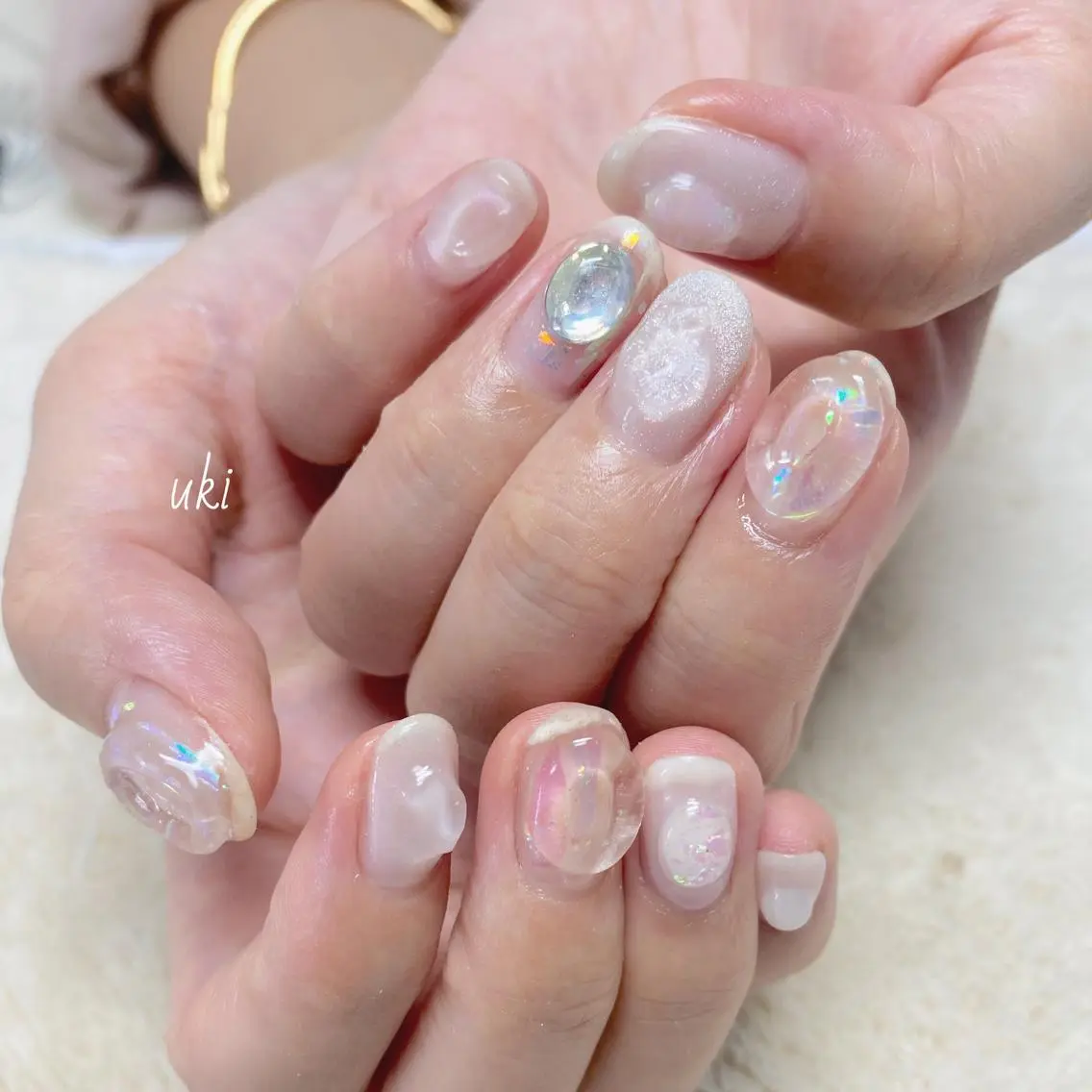 ネイル ハンドネイル Ameri nail /UKIのネイルデザイン