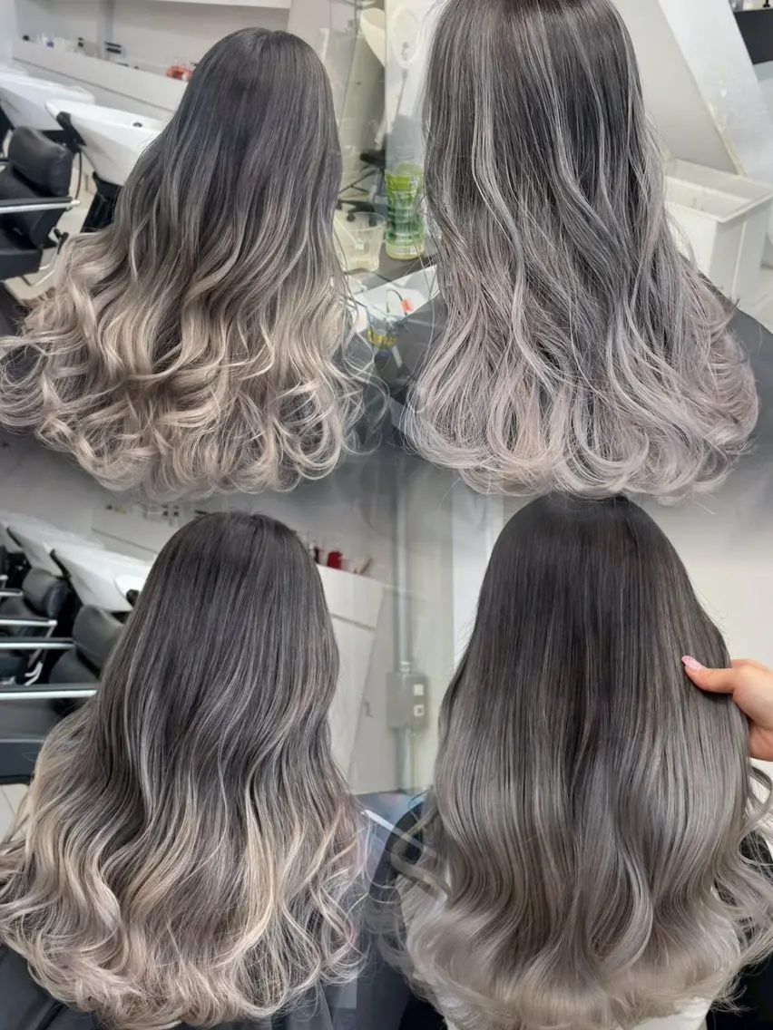 ミディアム レイヤーカット ヘアカラー トリートメント ⚜️ALIVE 小池柚葉⚜️のヘアスタイル