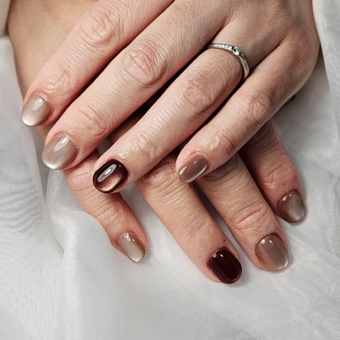 ネイル ワンカラーネイル ハンドネイル nuku.nail 　namiのネイルデザイン