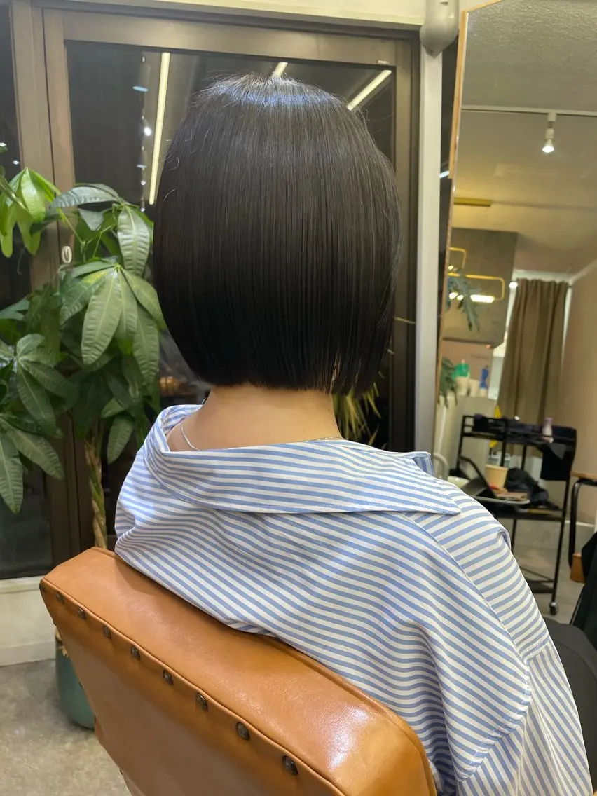 ショート ヘアカラー トリートメント sakura🌸 レイヤー/韓国ヘアのヘアスタイル
