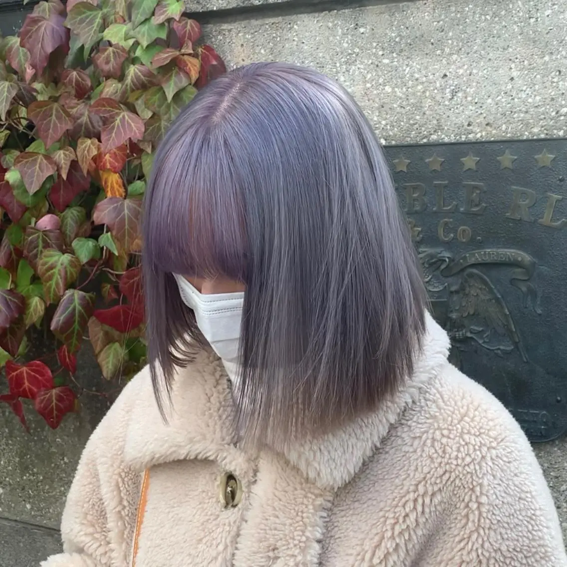 ミディアム カラー カット ヘアカラー トリートメント れい🫧 ハイトーン特化のヘアスタイル