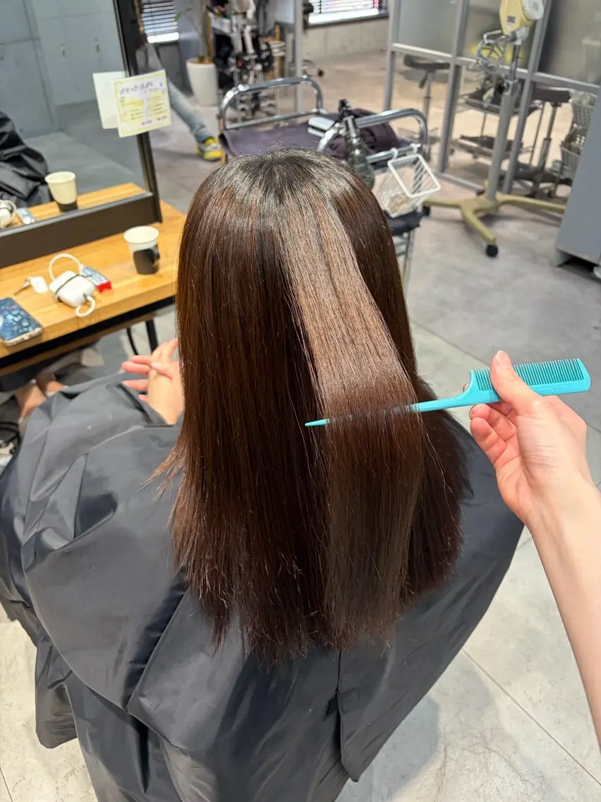 ロング モデル募集 リナ⚡️newi池袋のヘアスタイル