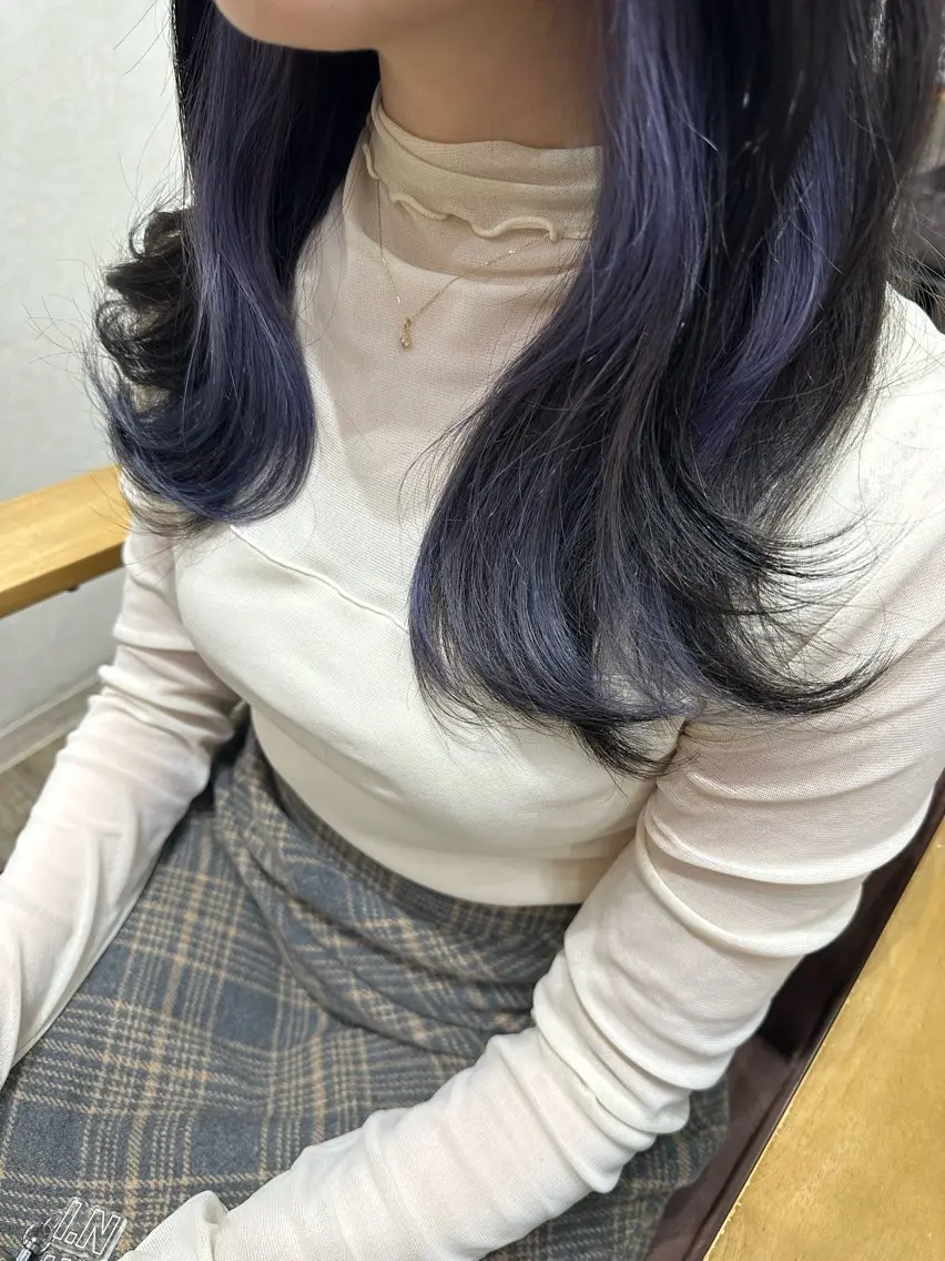 ミディアム ヘアカラー 🕊miki モテ髪🫧のヘアスタイル