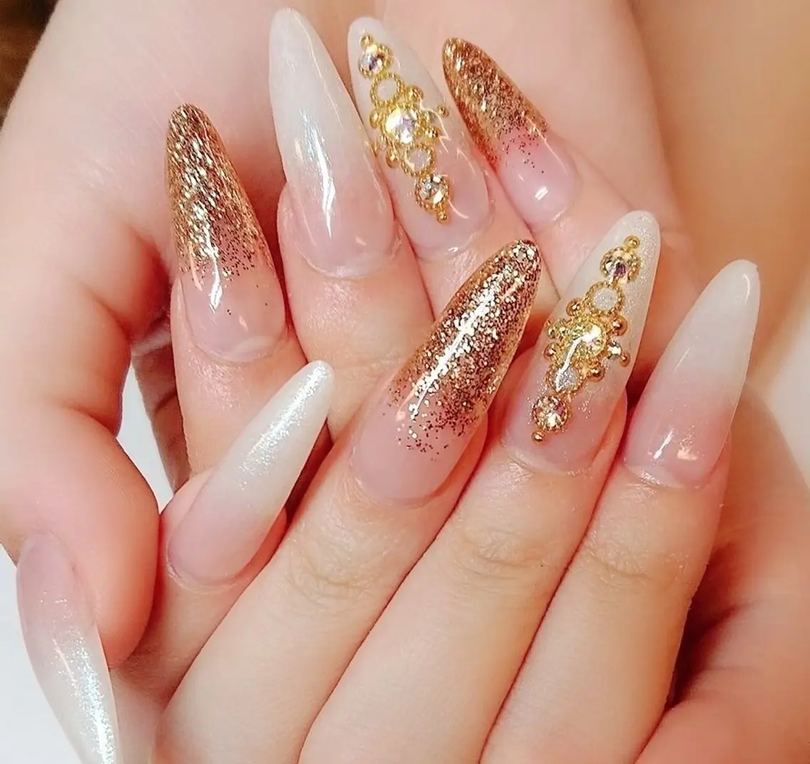ネイル ハンドネイル 🦋YU810 ナチュラル専門店🦋のネイルデザイン