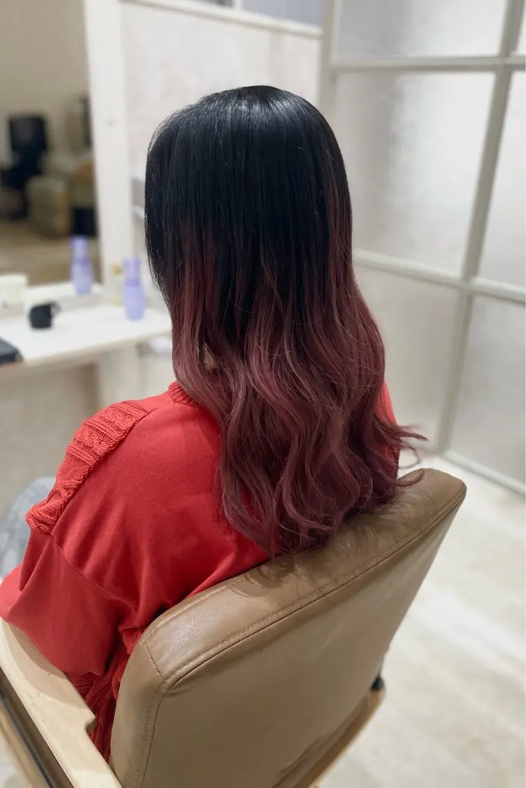 セミロング ヘアカラー 透明感🫧ナチュラル 🍀りんたろうのヘアスタイル