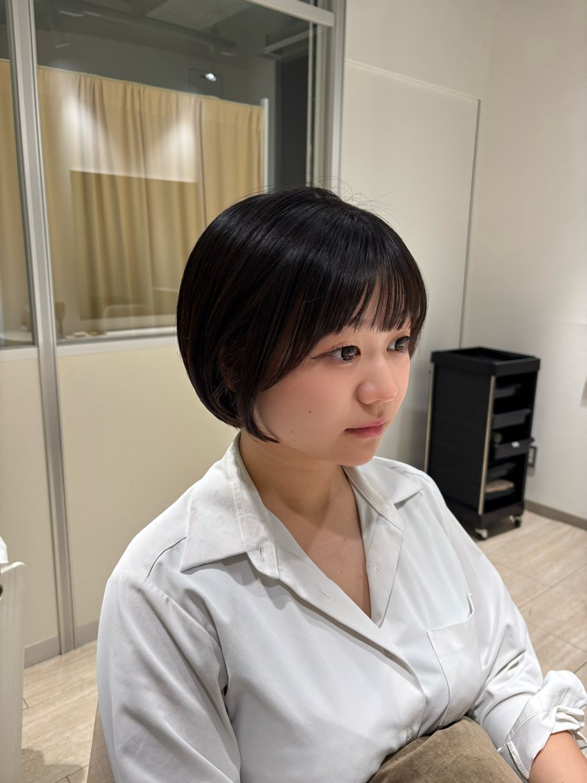 ショート ボブ ショートヘア カット ボブ/ショート/ 艶カラー/SAORIのヘアスタイル