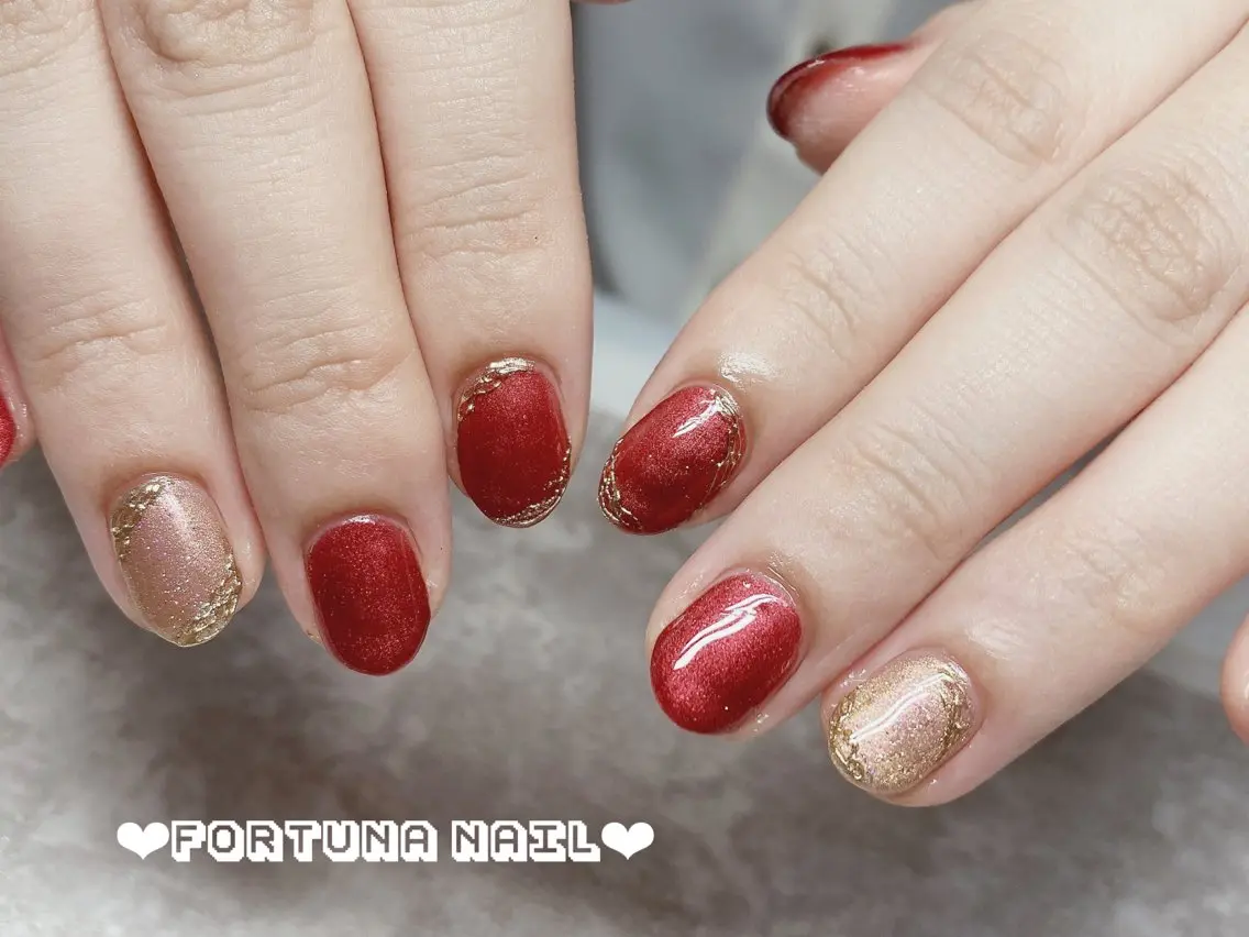 ネイル Nail •Head スパFortunaのネイルデザイン