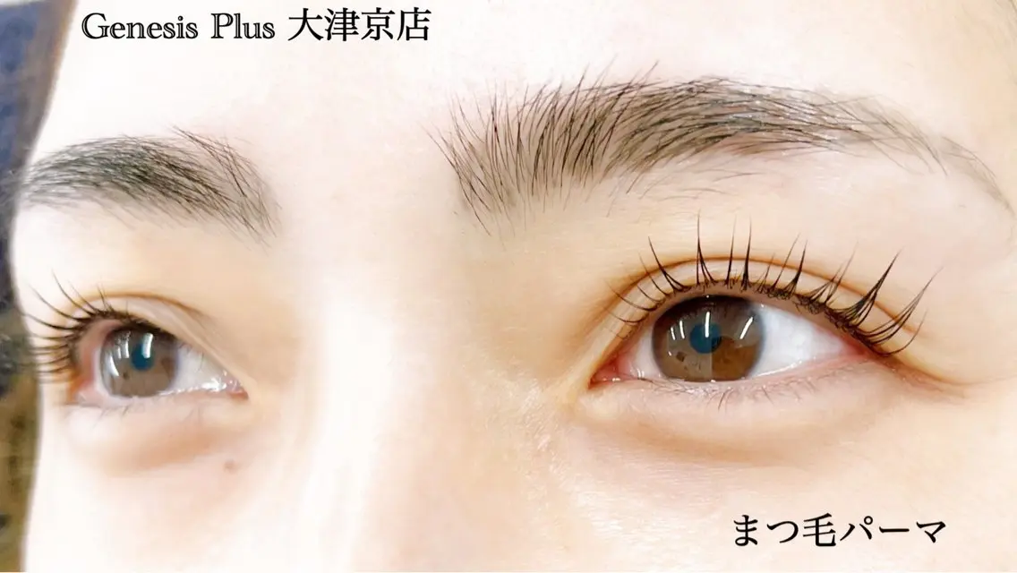 マツエク・マツパ 一重×まつ毛パーマ マツパ Genesis Plus大津京店のマツエク・マツパデザイン